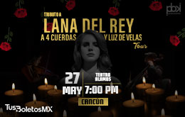 Tributo a Lana del Rey en Cancún