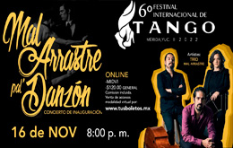 Temporada Olimpo 2022: Festival Internacional de Tango en Mérida - 16 de Noviembre
