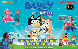 Bluey y sus amigos en Huatusco