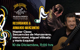 Master Class: Secuencias de Manzanero en Mérida