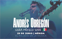 Andrés Obregón en Mérida