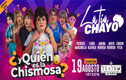 La Tía Chayo en: ¿Y Quién es la Chismosa? en Cancún