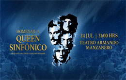 Homenaje a Queen Sinfónico - Mérida