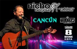 Nicho Hinojosa y su Bohemia Descarada en Cancún