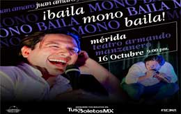 ¡Baila Mono, Baila! El Tour de Juan Amaro en Mérida